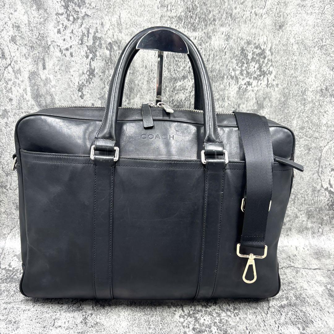 ✨️美品✨COACH コーチ ビジネスバッグ 2way ブリーフケース A4