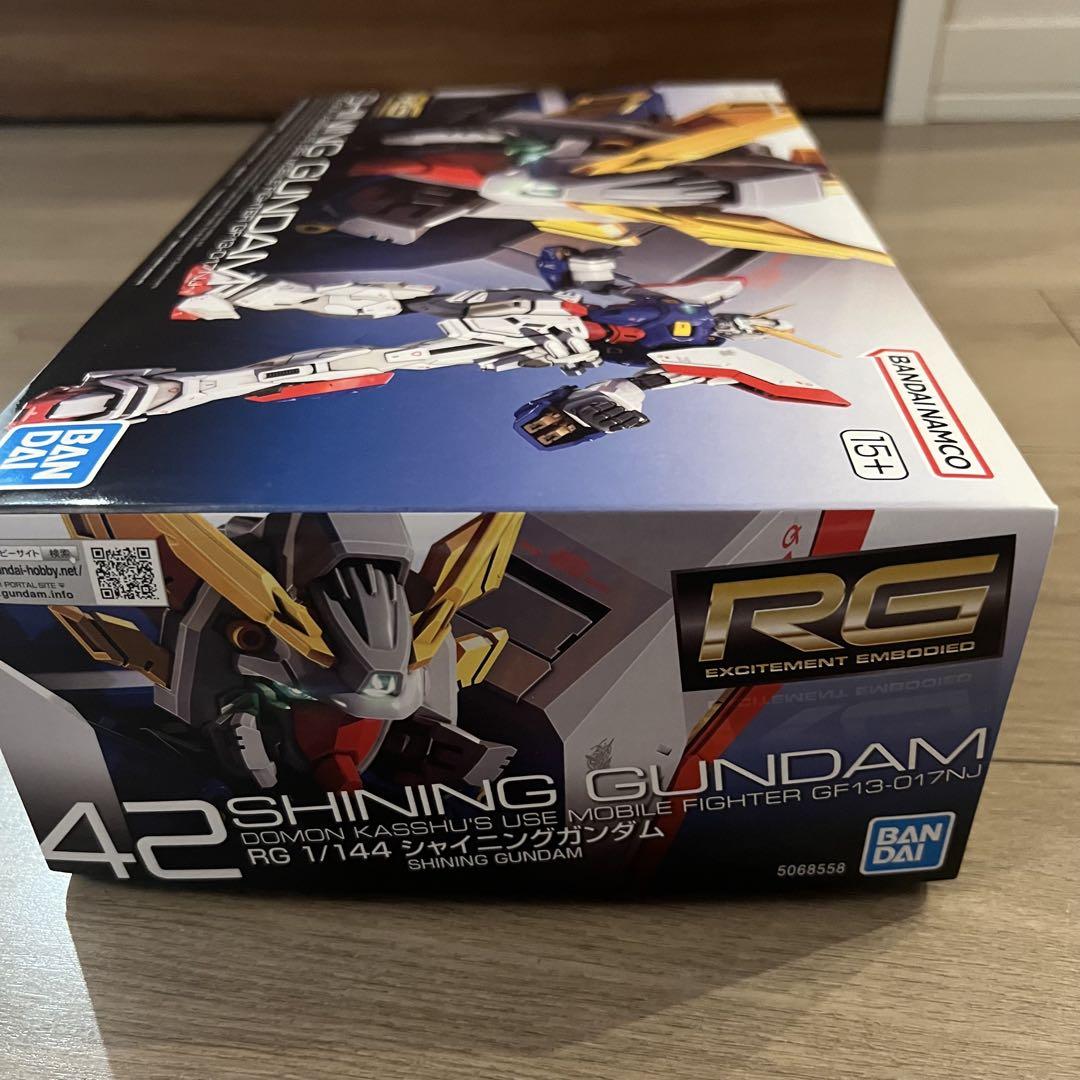 新品未使用　RG 1/144 シャイニングガンダム