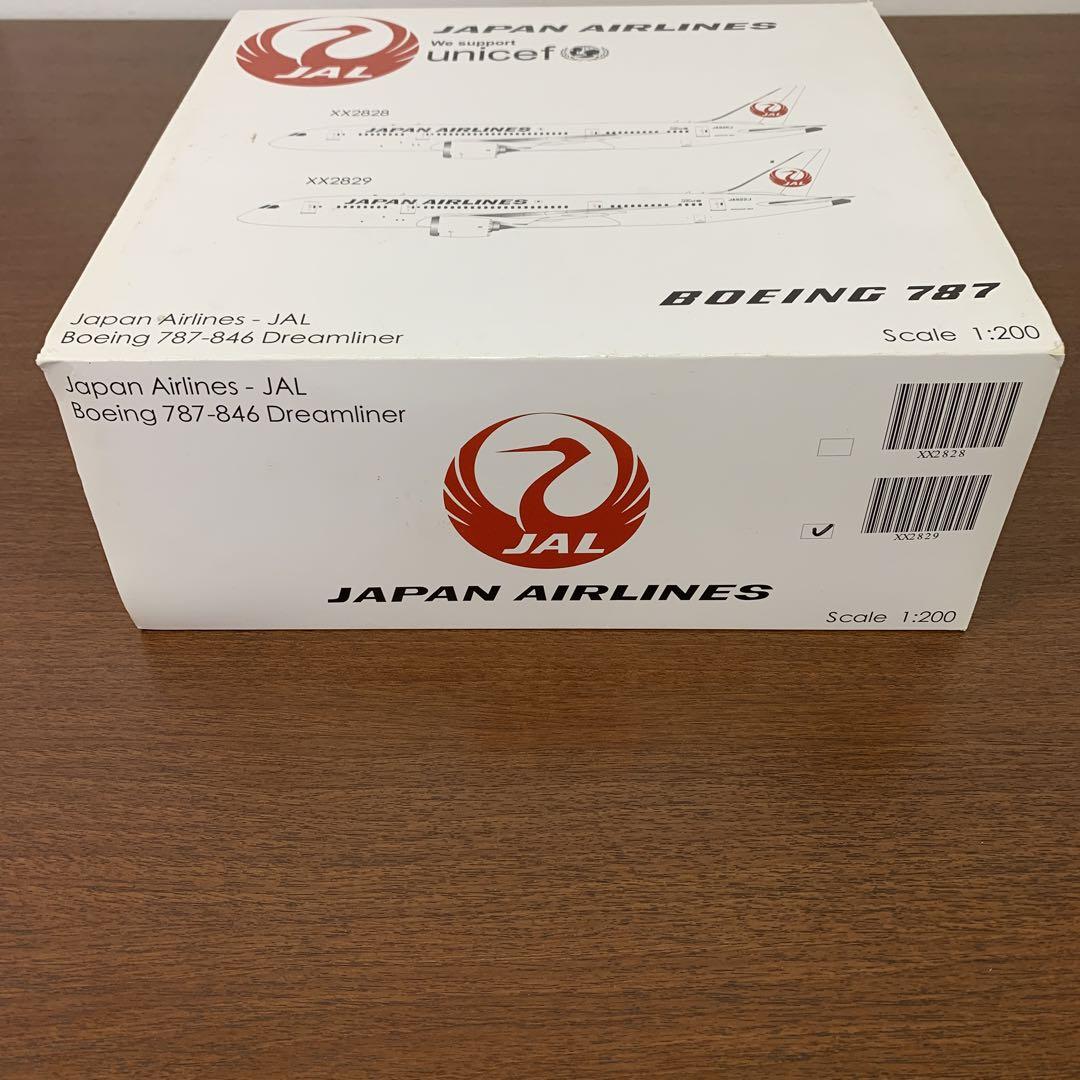 ❶　1/200　JAL　B787-846 Dreamliner JA822J