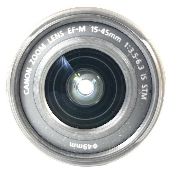 ■極上品■ CANON EOS Kiss M 標準ズームキット ブラック