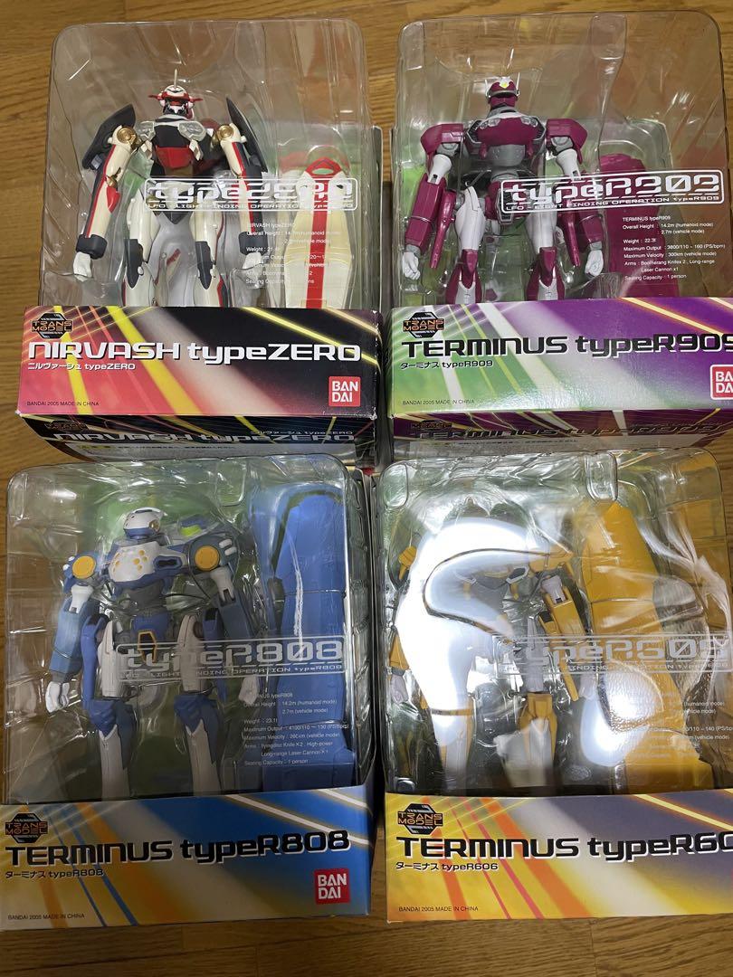 トランスモデル　ターミナスセット　未開封　おまけニルバーシュ付き　エウレカセブン