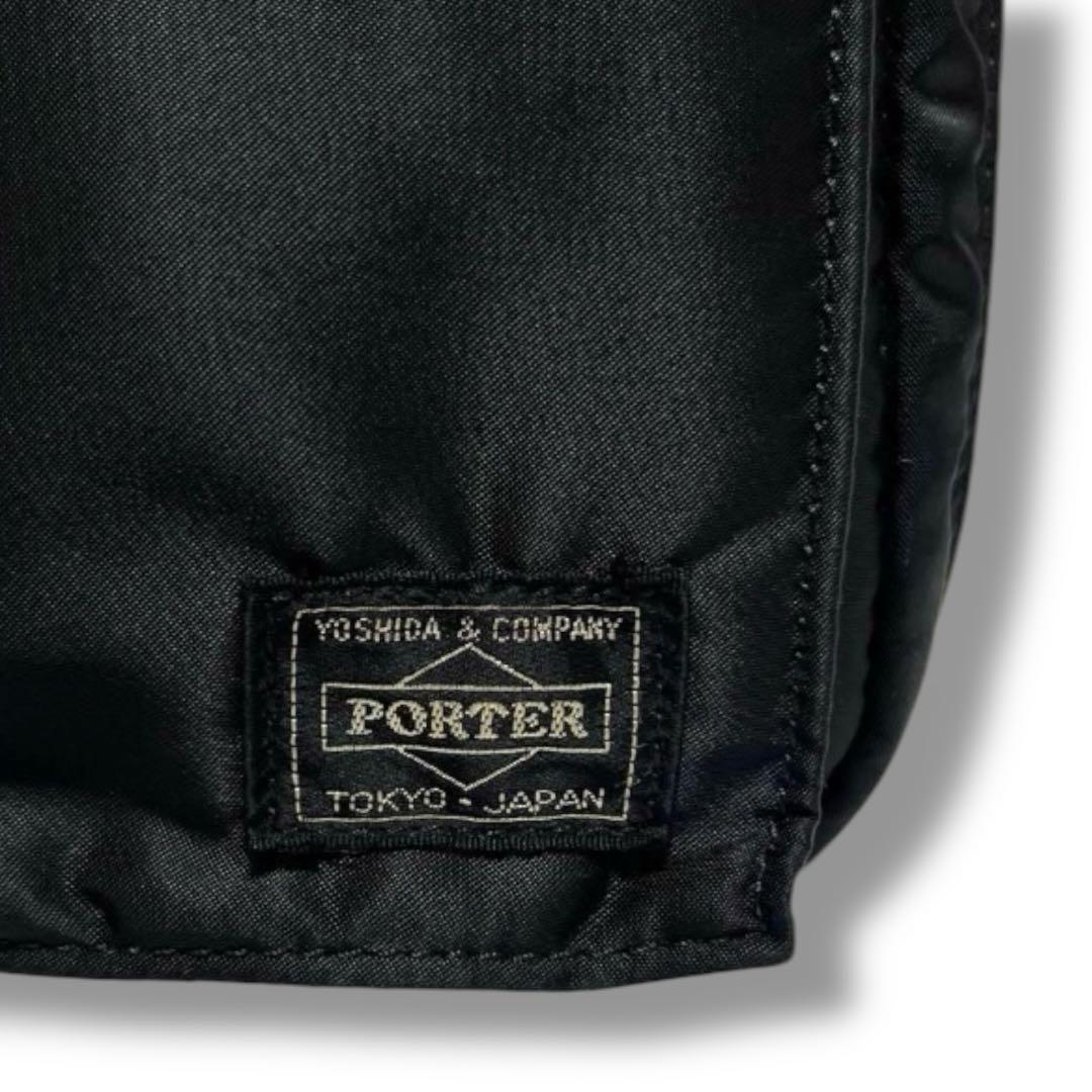 バッグ PORTER_TANKER SHOULDER BAG S BLACK
