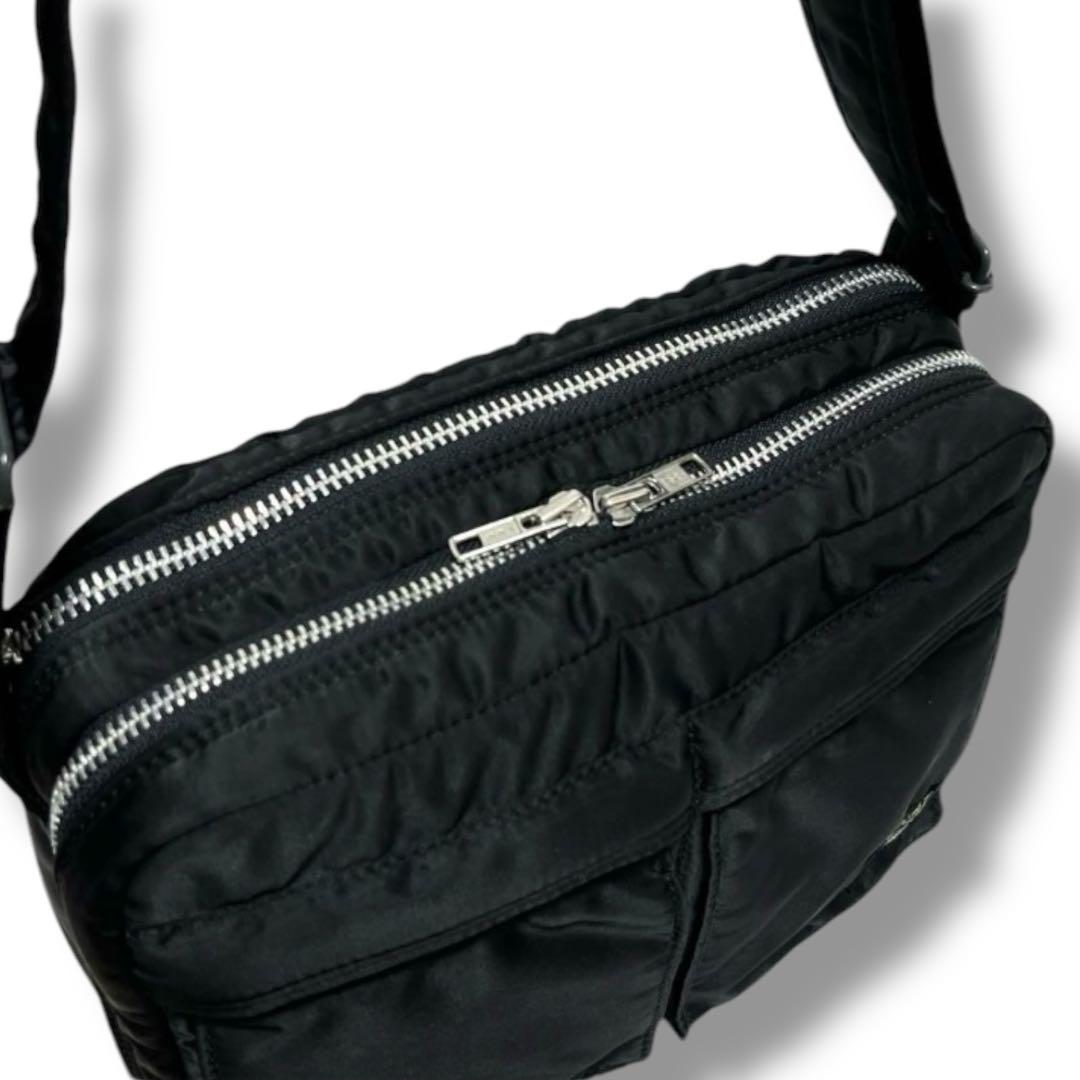 バッグ PORTER_TANKER SHOULDER BAG S BLACK