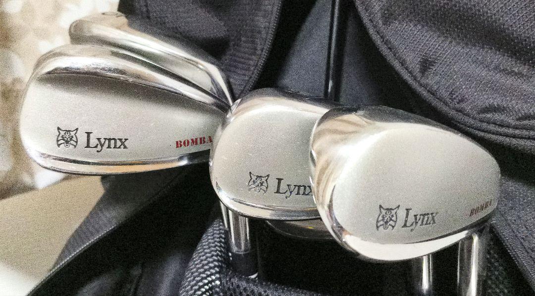 美品 ✨Lynx Bomba シルバーアイアンセット