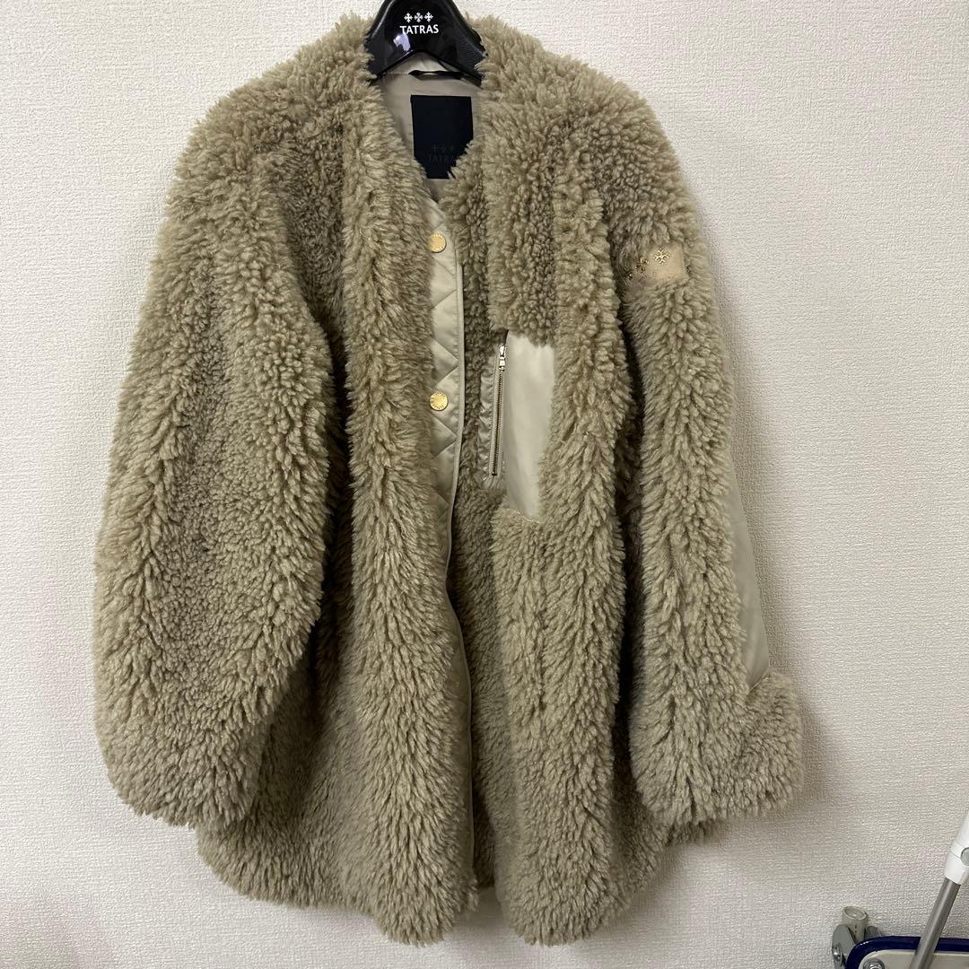 TATRAS タトラス TELETA テレタ ボアブルゾン ボアコートL TATRAS