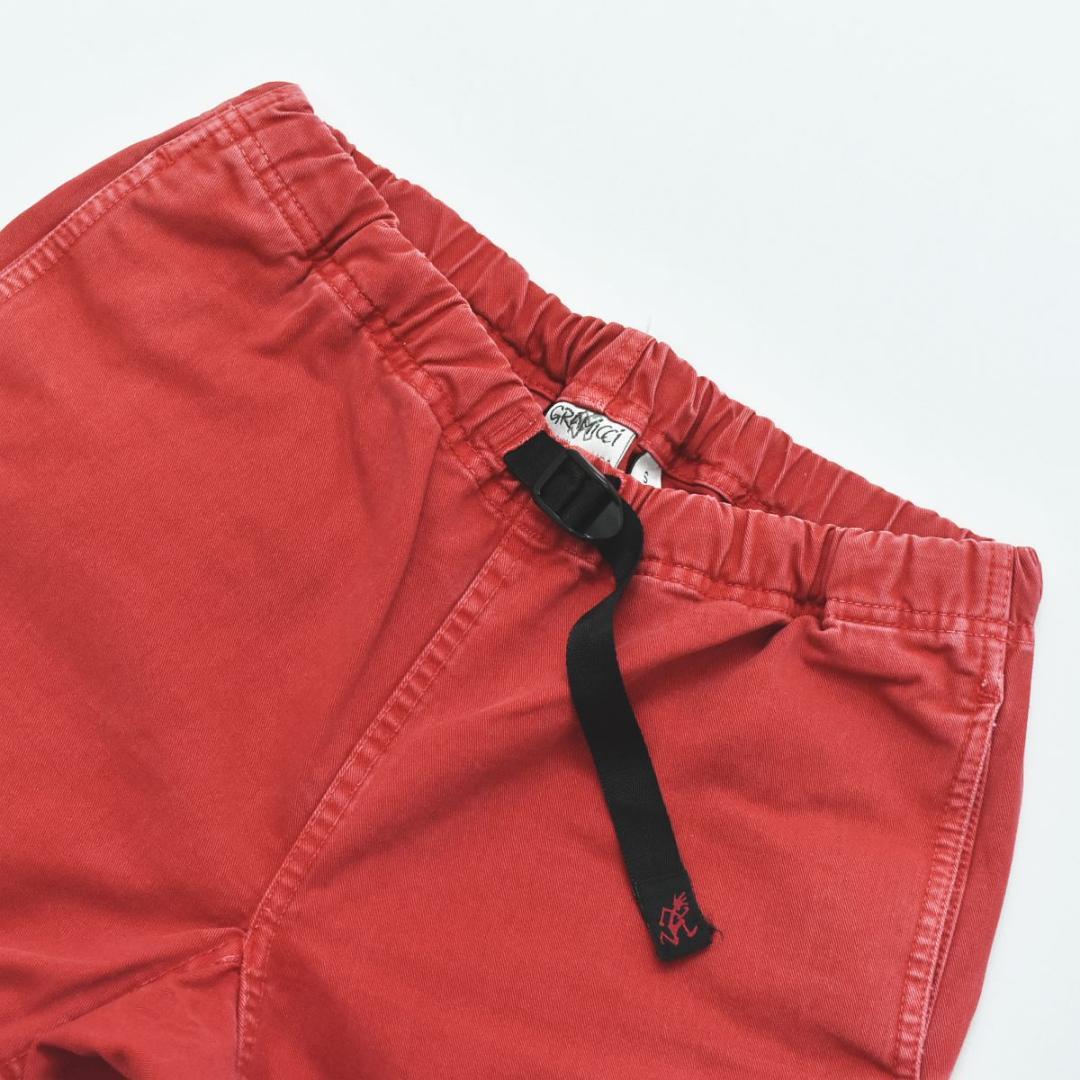 【人気】グラミチ Gramicci ハーフパンツ ショーツ 短パン S レッド