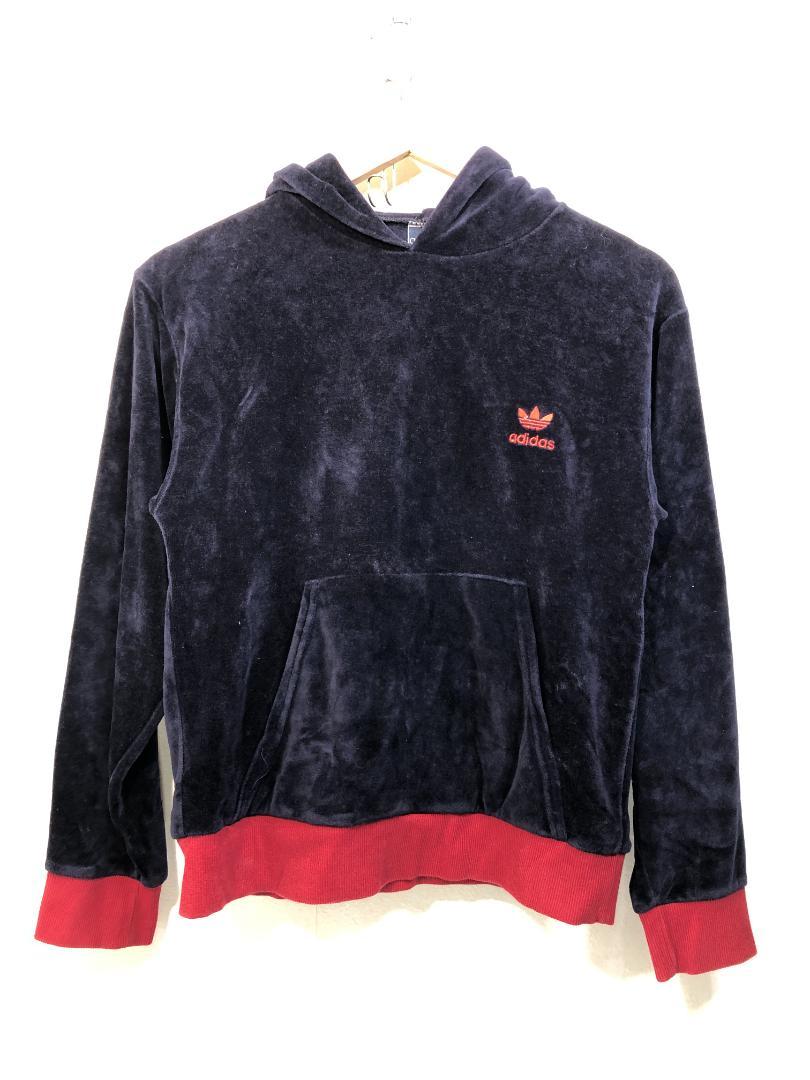 【新品未開封・送料無料】 211001○ adidas 西ドイツ ベロア パーカー S W.GERMANY - メルカリ パーカー