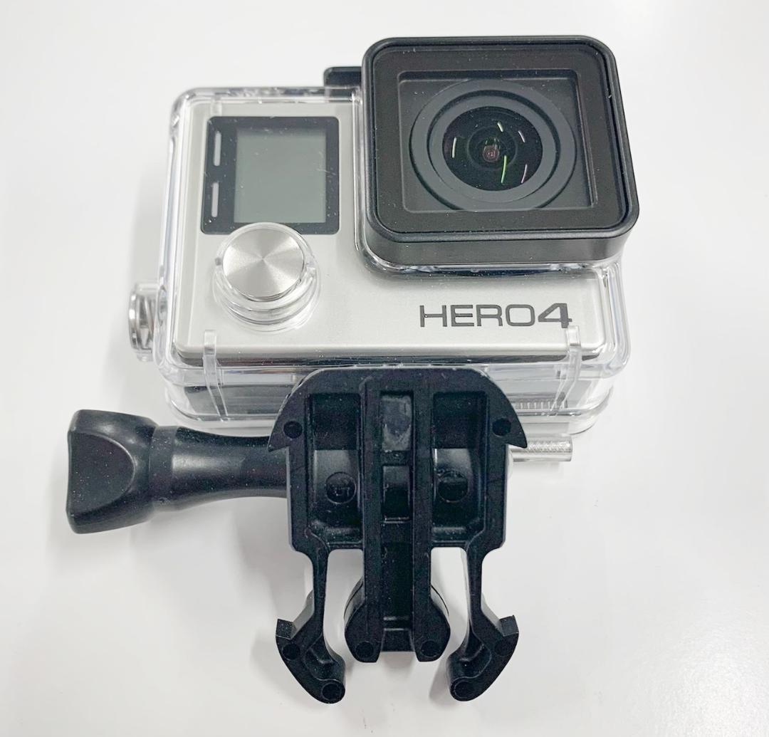 通販 0518 並行輸入 GoPro HERO4 SILVER その他 家電・スマホ・カメラ 今月中値下げします GoPro HERO4 新品未使用未開封品 SILVER ビデオカメラ