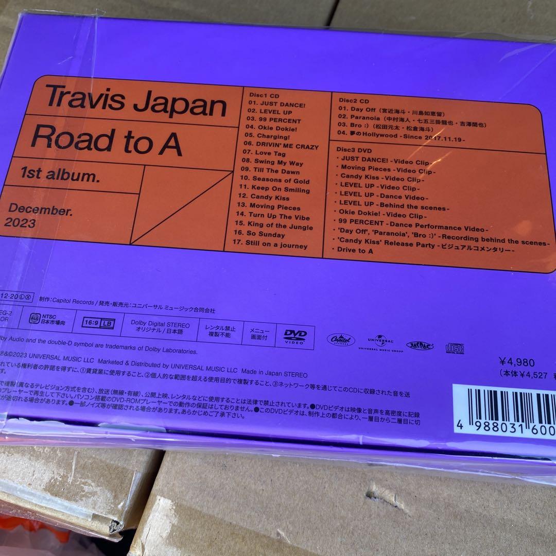 Travis Japan/Road to A FC ファンクラブ限定盤