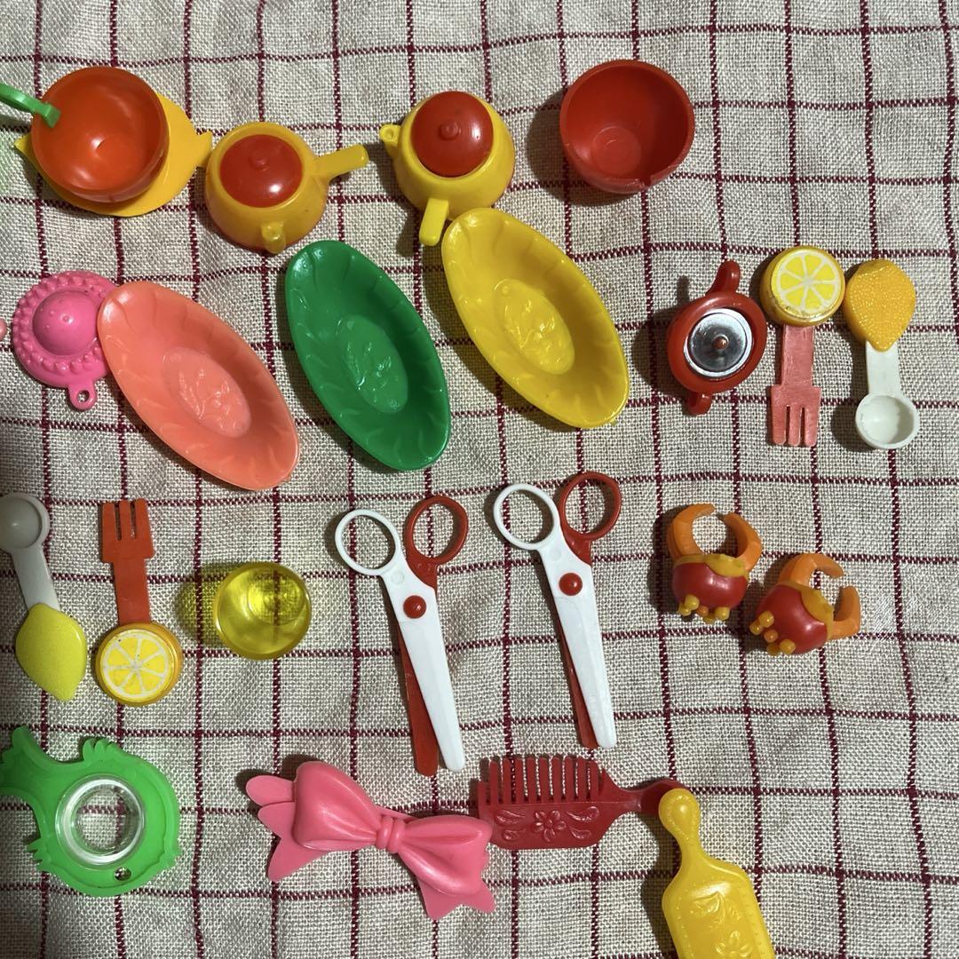 ⑥ グリコおまけなど　まとめ売り　レトロ　玩具　当時物　おまけ