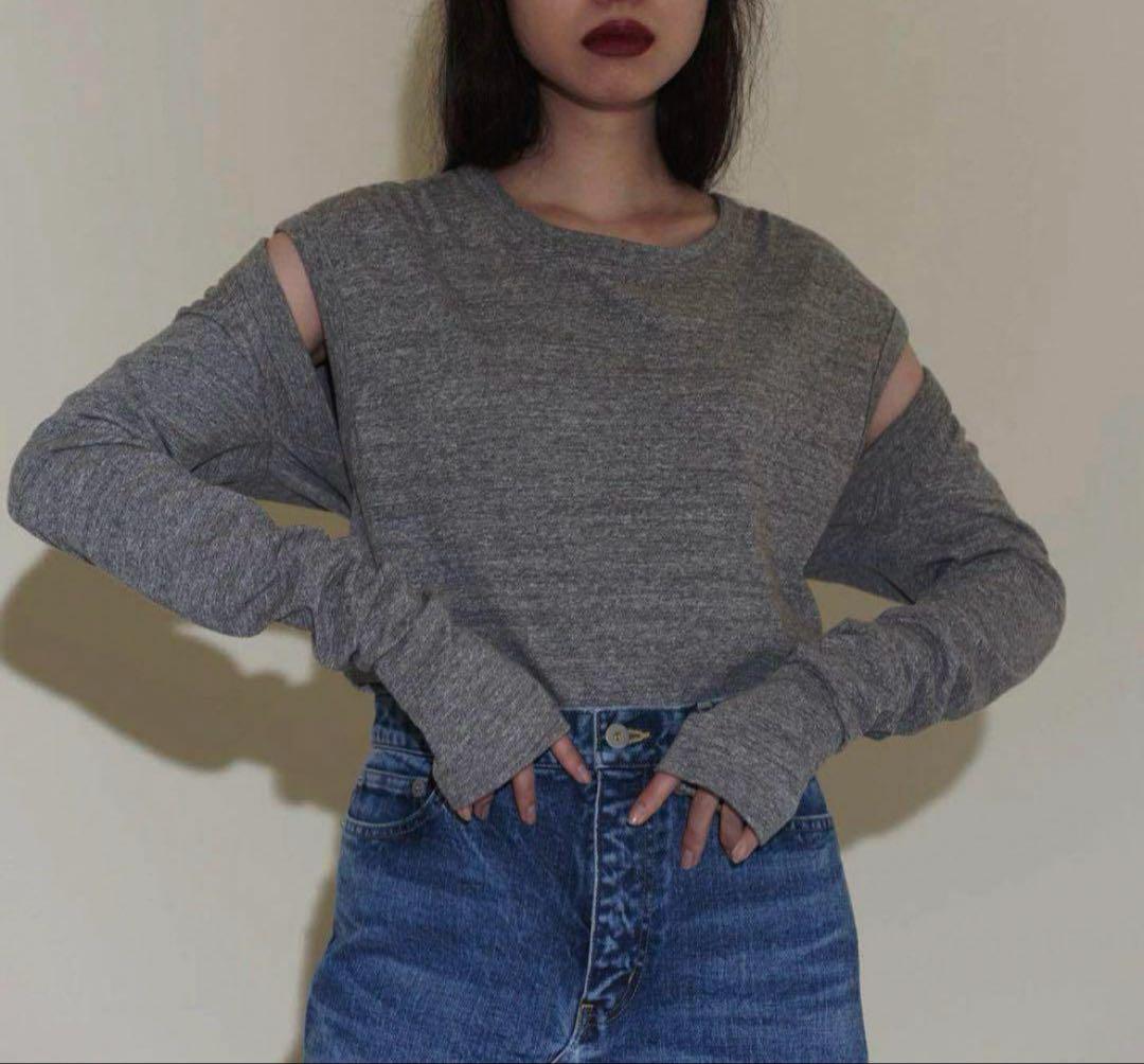 INSCRIRE アンスクリア　RAFFY LAYERED TEE INSCRIRE／RAFFY LAYERED TEE トップス
