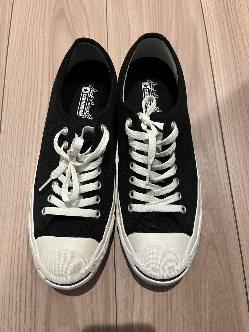 Converse Jack Purcell ブラック/ホワイト US 9.5