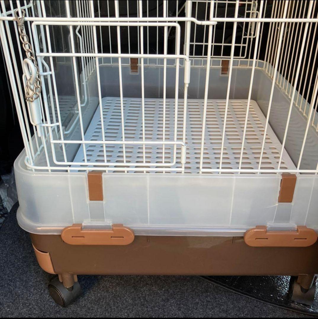 送料込み　マルカン　ケージ　うさぎ　中古　マルカン　ウサギの簡単お掃除ゲージ