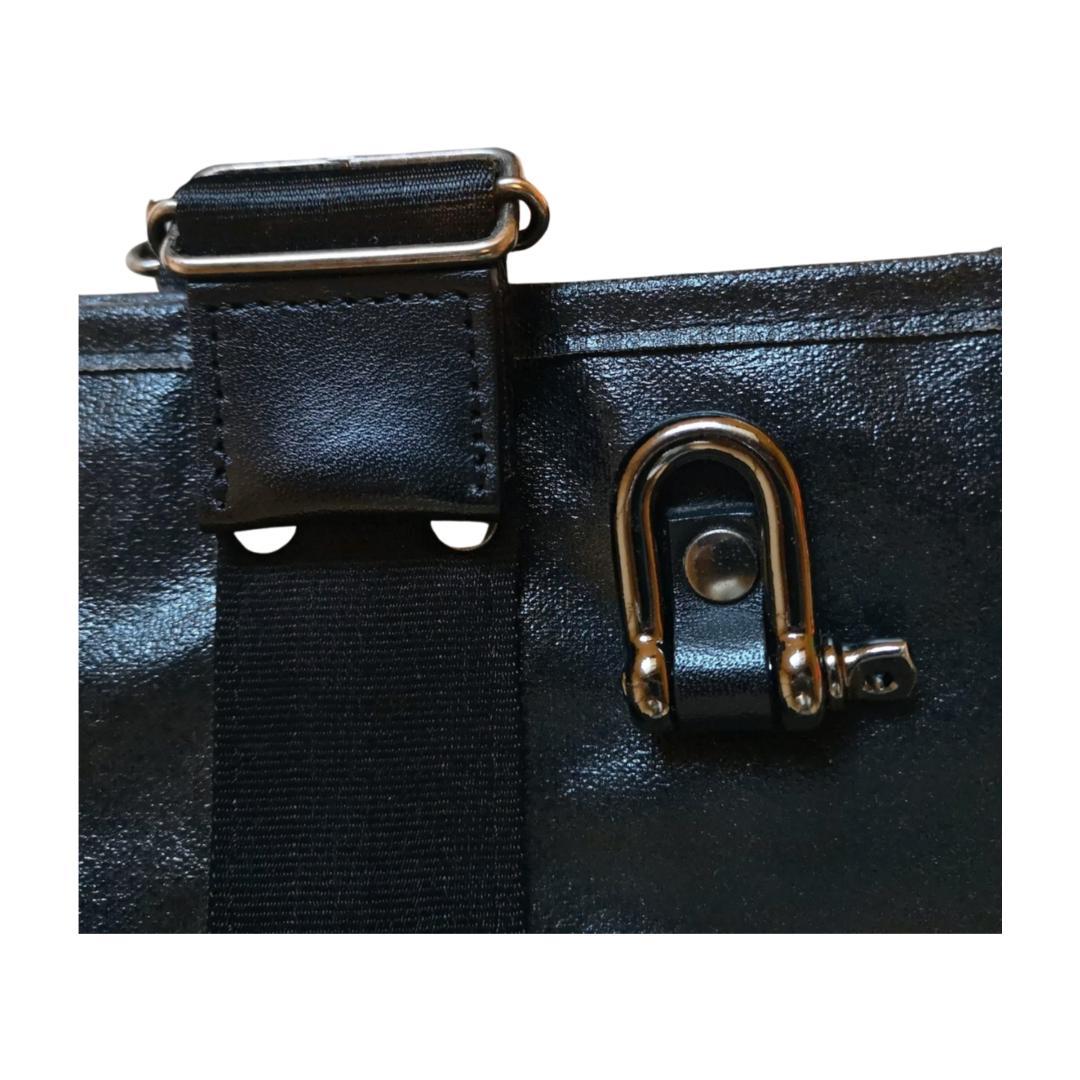 【美品】森野帆布　2way レザー トートバッグ ビジネスバッグ　A4　大容量
