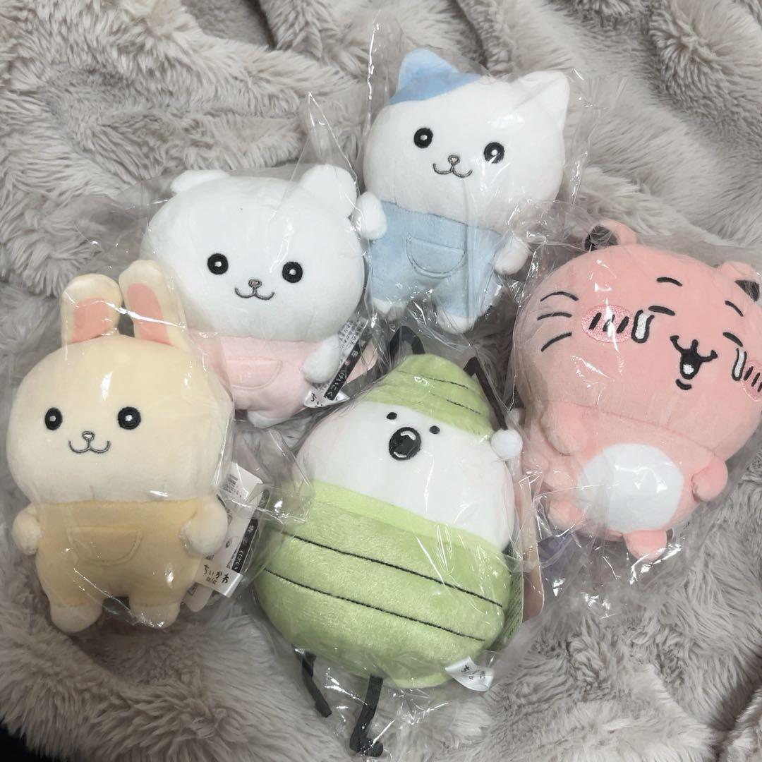 【完売商品】ナガノ　ぽてたまぬいぐるみ なんか似てるの　5種　ちいかわらんど 14,989円