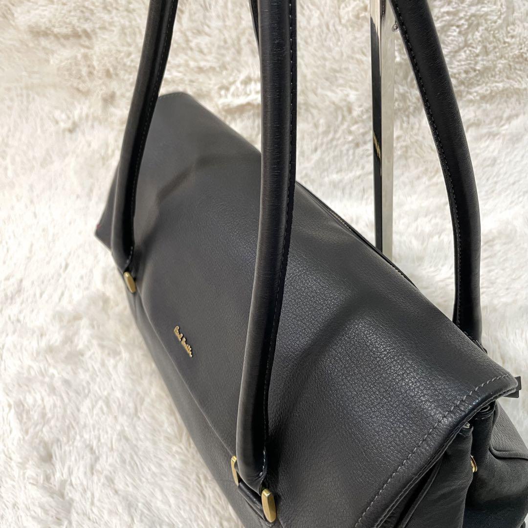 美品✨ポールスミス　ニューハンティング　トートバッグ　シボ革　A4　肩掛け