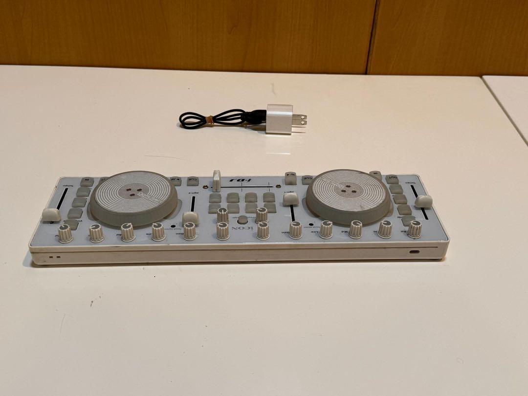 ICON DJコントローラー ホワイト USB接続
