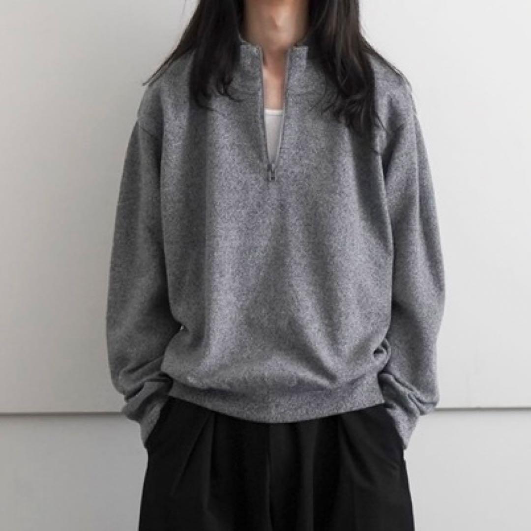 crepuscule Moss Stitch Half Zip Pullover