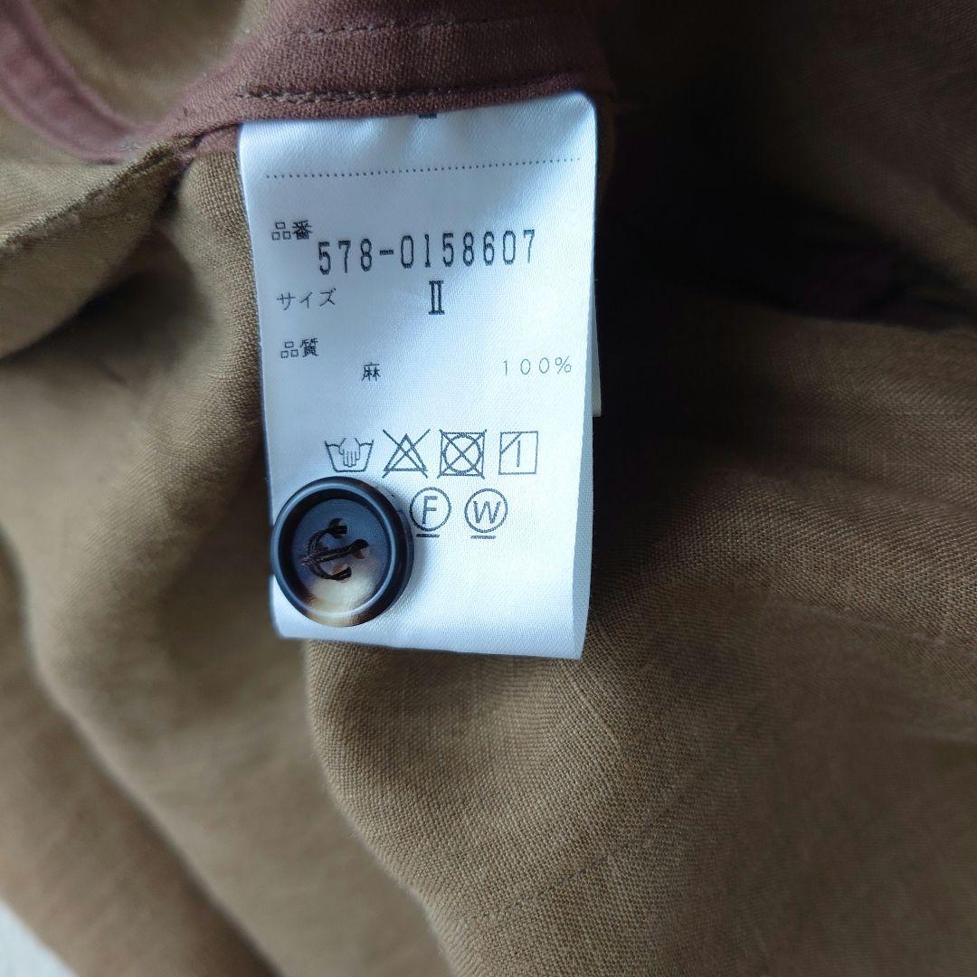 Margaret Howell リネン シャツワンピース