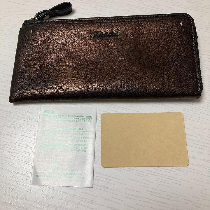 未使用　ダコタ　ピチカート　L字ファスナー　長財布