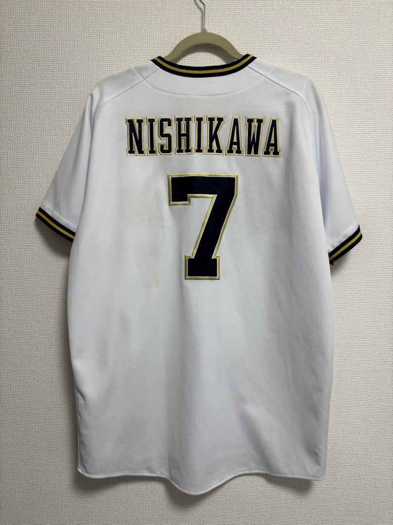 オリックスバファローズ　西川龍馬　ハイクオリティユニフォーム　oサイズ