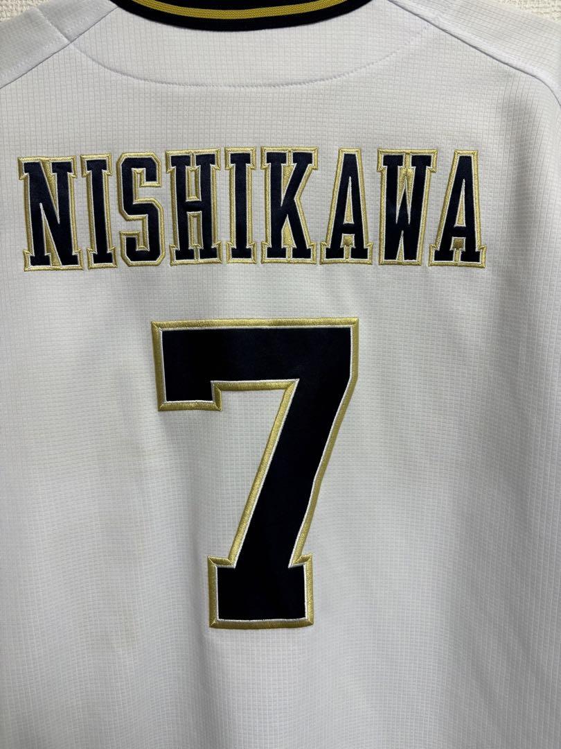 オリックスバファローズ　西川龍馬　ハイクオリティユニフォーム　oサイズ