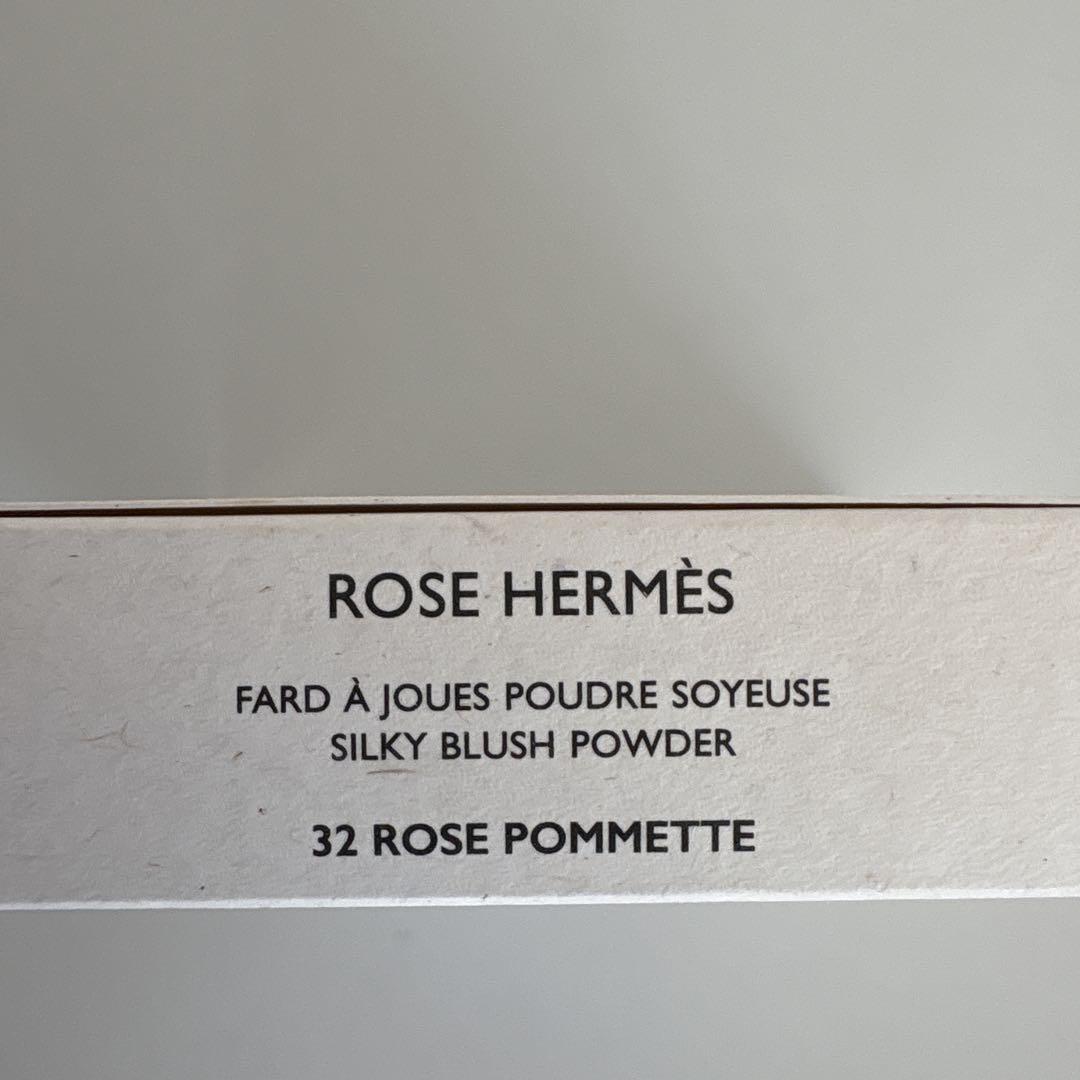 HERMÈS ROSE HERMÈS シルキーブラッシュパウダー