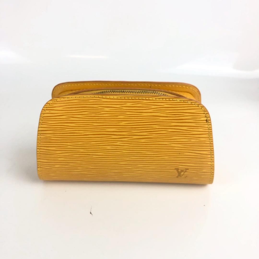 LOUIS VUITTON ルイヴィトン ポーチ エピ ドーフィーヌ イエロー
