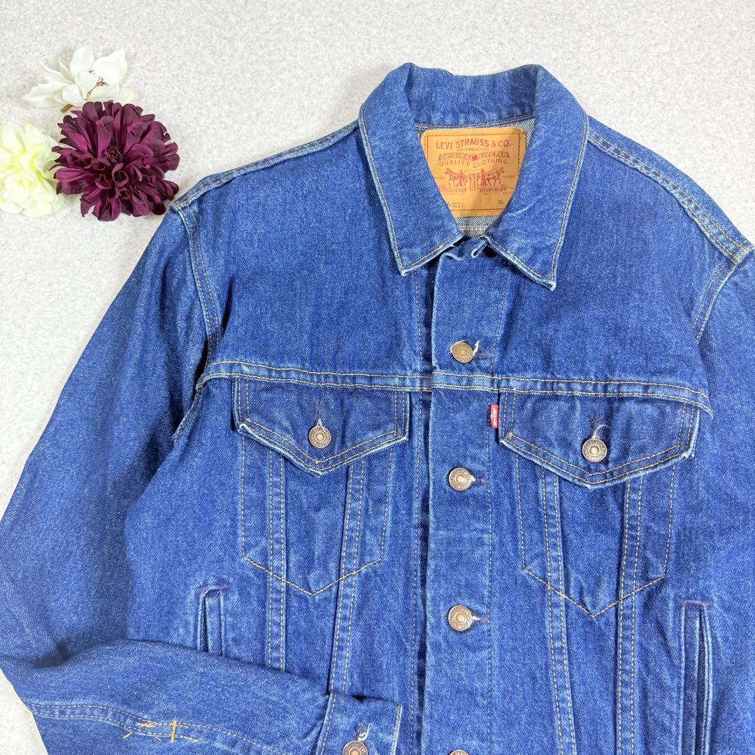 90s' LEVI'S デニムジャケット　70506-0217 USA製 36