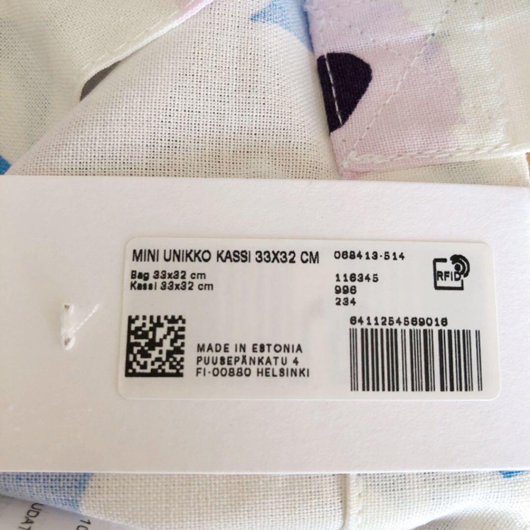 新品未使用 mini Unikko トートバッグ 1OHCj-m20852664226 マリメッコミニウニッコ 大特価在庫
