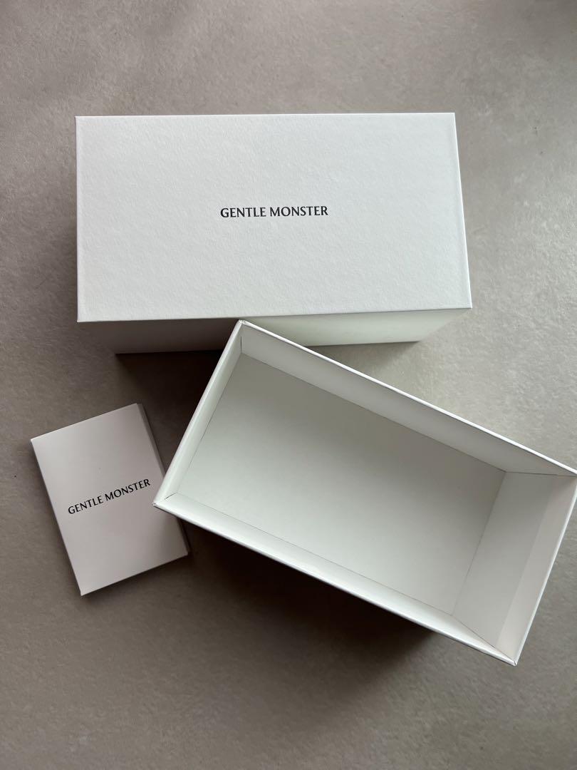 GENTLE MONSTER 正規品 箱、ケース付き　サングラス GENTLE MONSTER サングラス配送箱 - メルカリ