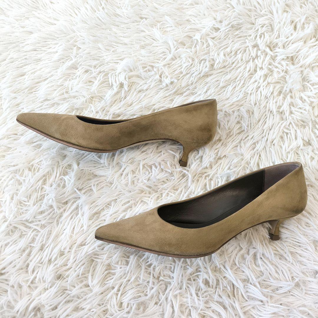 Deuxieme Classe BALDAN ポインテッド スエード パンプス