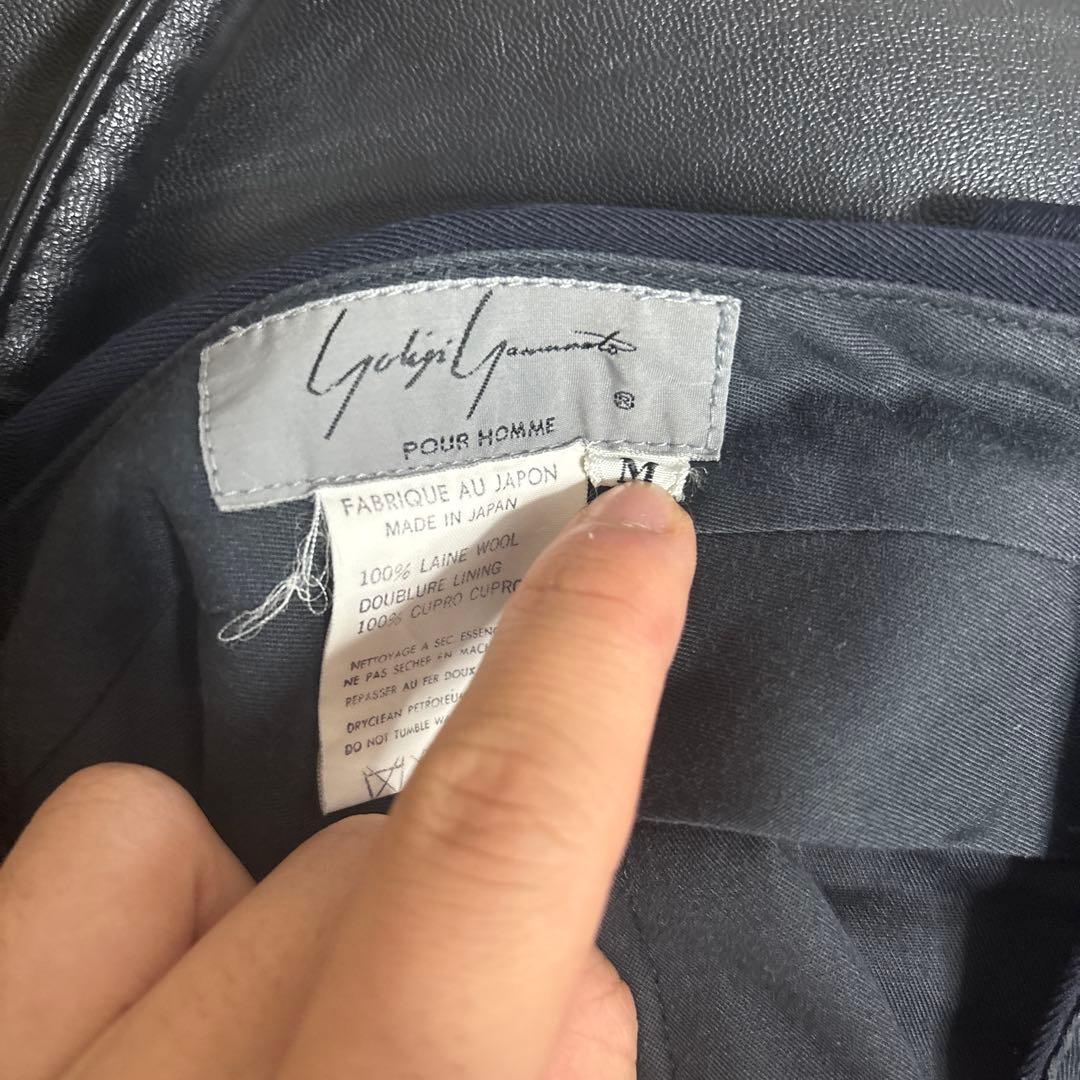 Yohji Yamamoto pour homme 90s ワイドスラックス Yohji Yamamoto pour homme 90s ワイドスラックス