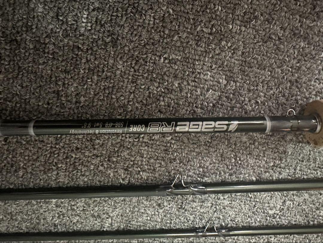 R8 CORE アールエイトコア R8 Core 596-4FB Sage 596-4 FB R8 Core Series Fly Rod