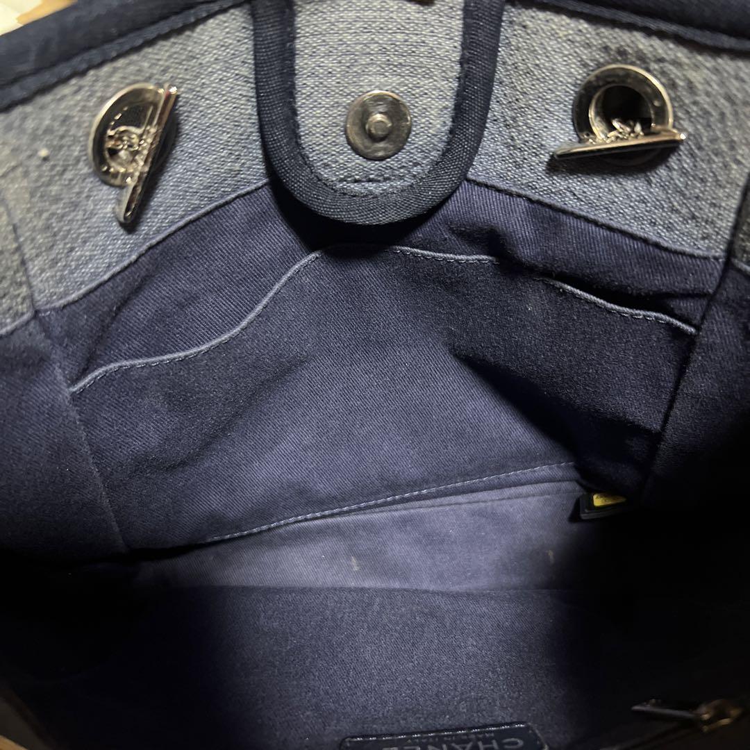 CHANELドーヴィルチェーントートバッグ ショルダーバッグ 画像5