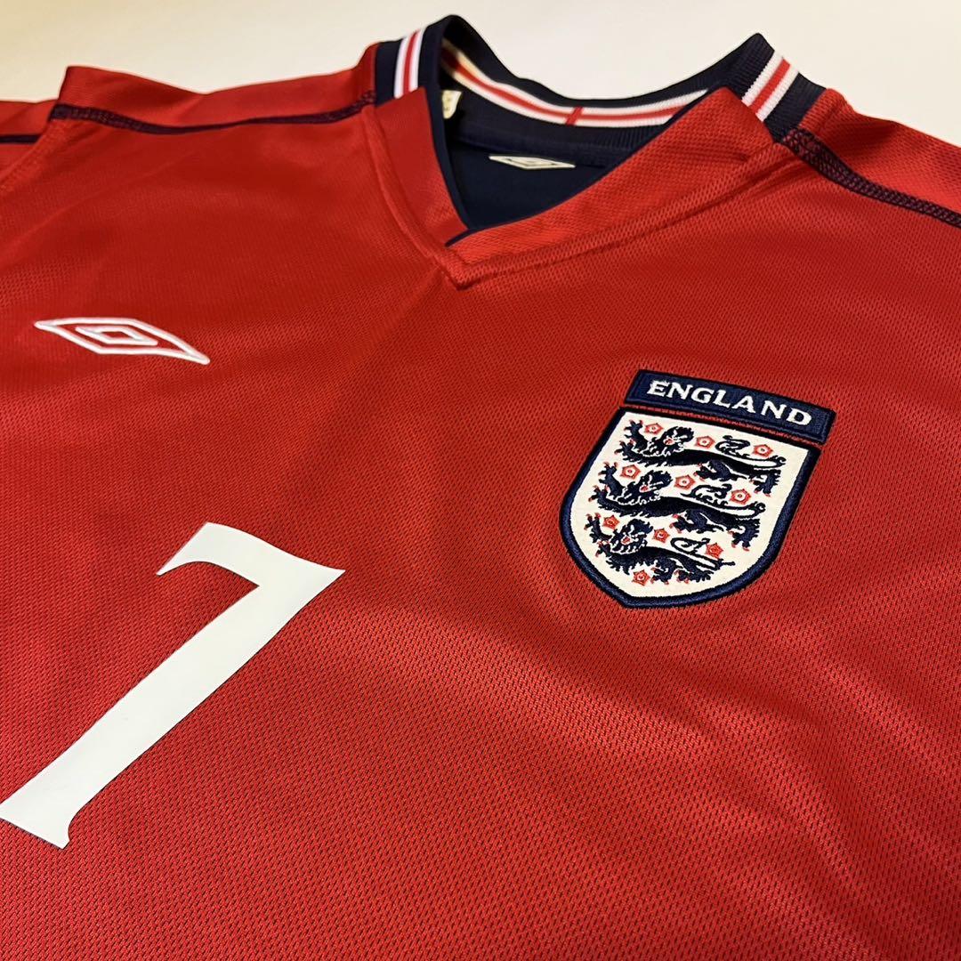 UMBRO ベッカムMサイズ ７番 イングランド代表　BECKHAM アンブロ