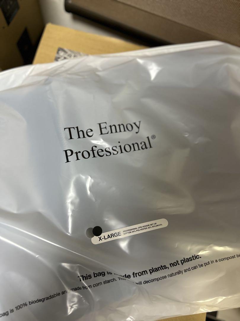 ジャケット・アウター ennoy PROFESSIONAL CPN HOODIE SET UP XL