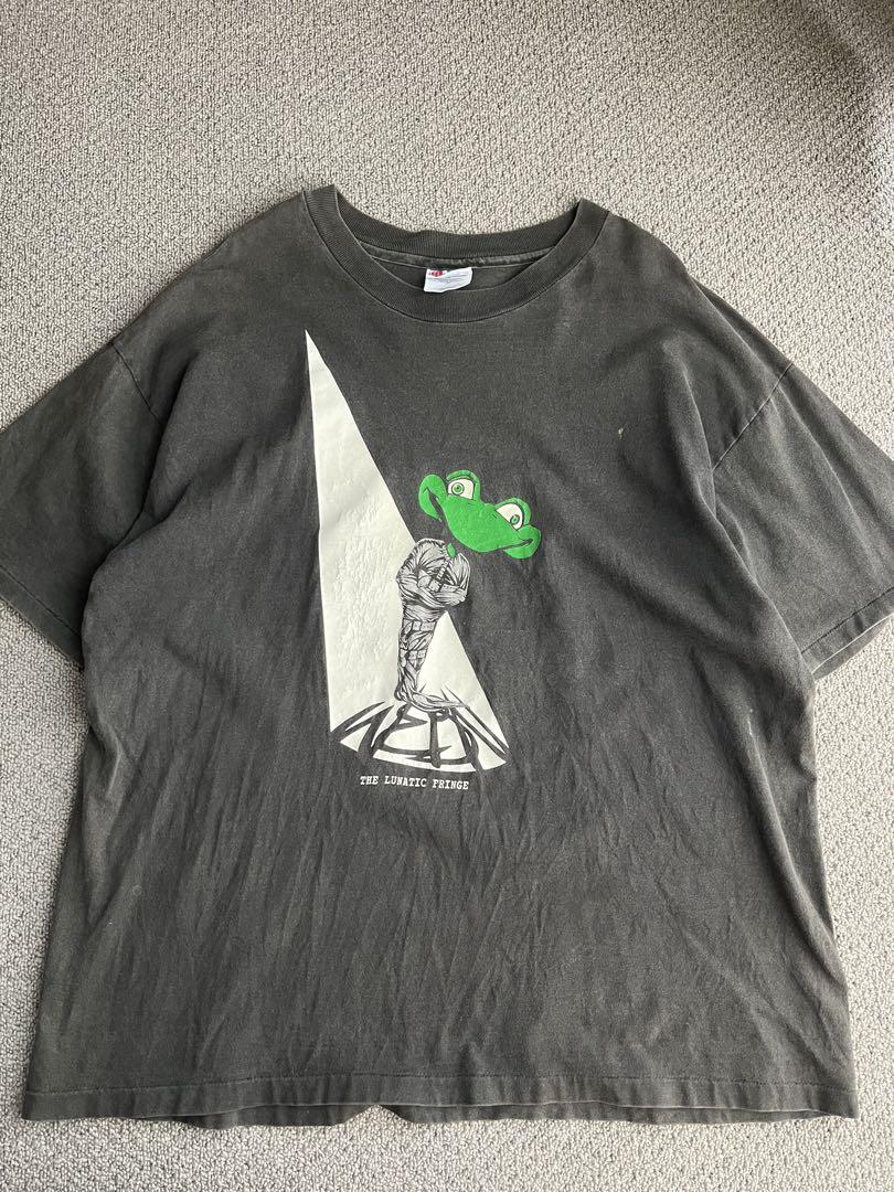 90s the lunatic fringe Tシャツ バンT ブラック　音楽
