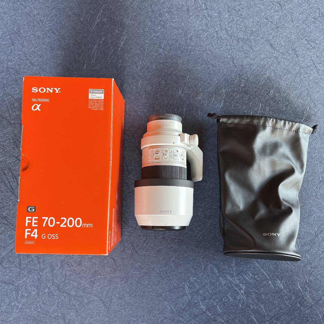 SONY FE70-200F4 G OSS (保証期間内)