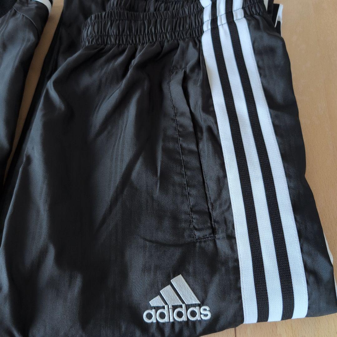 メンズ adidas ピステ 上下セット 黒 - メルカリ