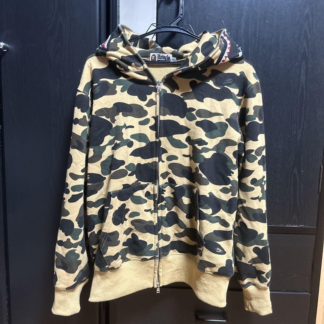 APE パーカー 迷彩