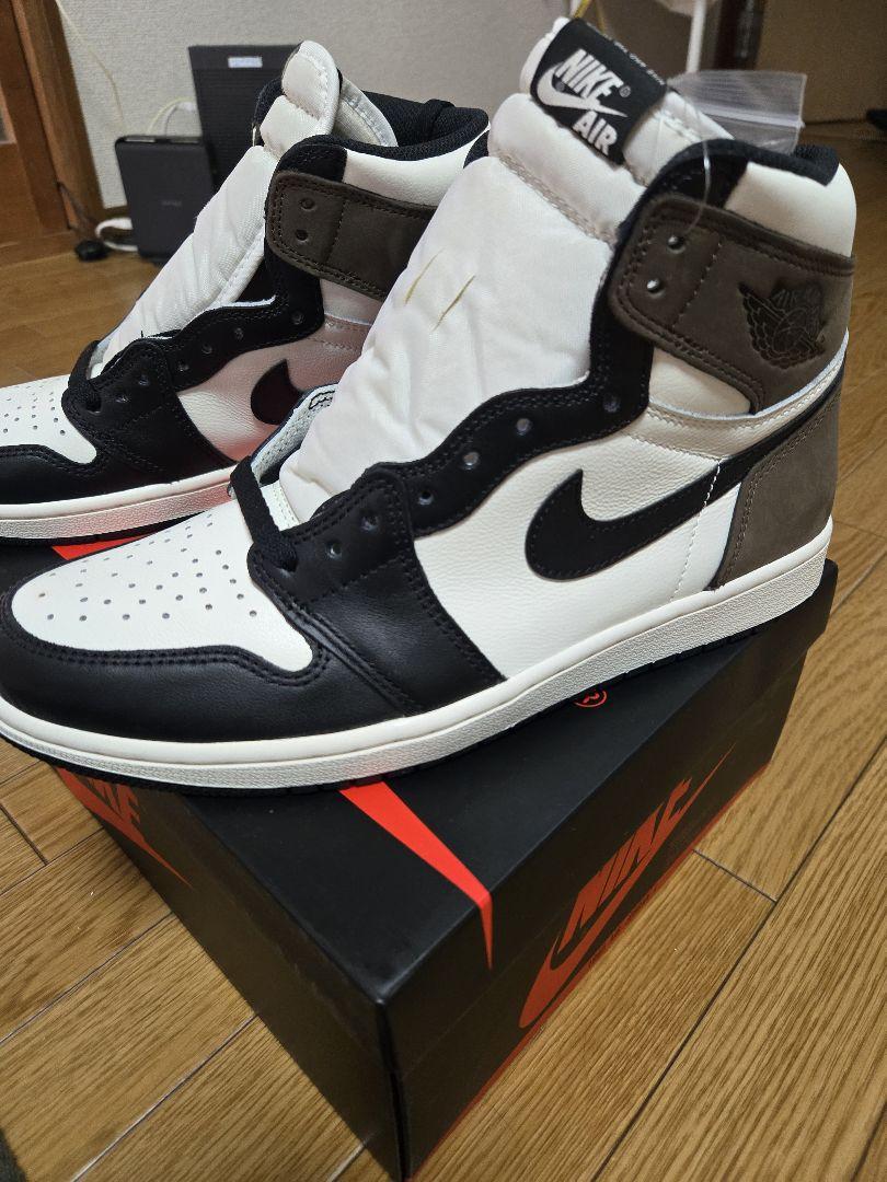 エアジョーダン1 High OG Sail Dark Mochaダークモカ