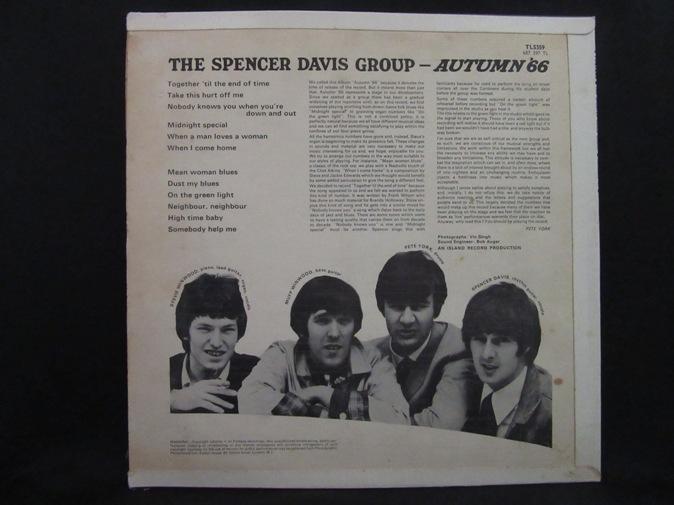 SPENCER DAVIS GROUP★Autumn ’66 UK Fontan SPENCER DAVIS GROUP★Autumn ’66 UK Fontan