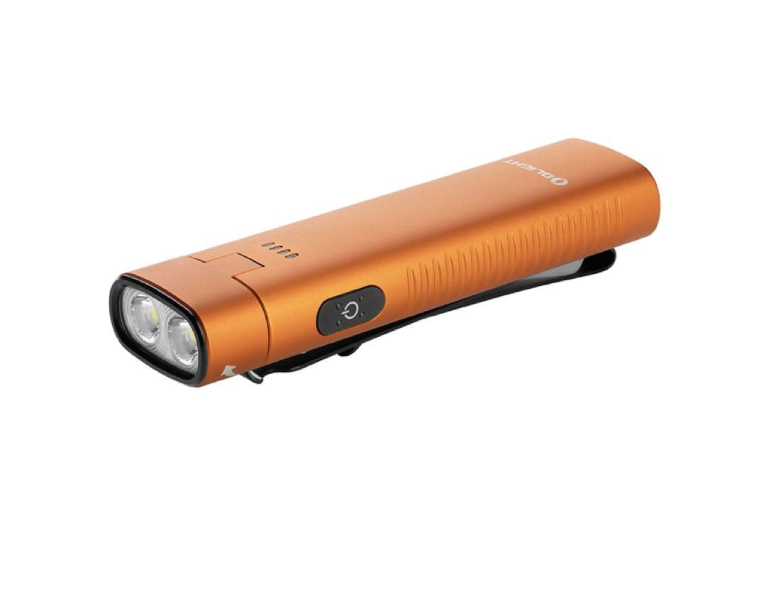 オーライトolight Arkflex オレンジ　90度の関節式ライト