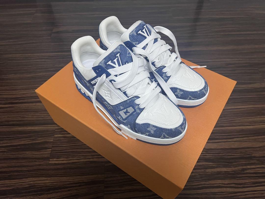 Louis Vuitton デニムスニーカー　LV トレイラー