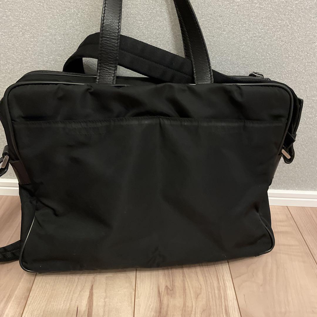 PRADA ビジネスバッグ ブラック