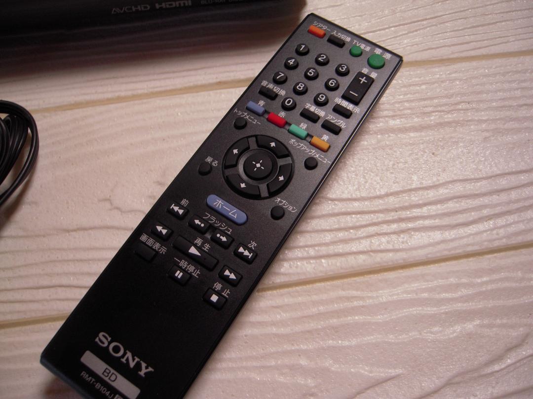 SONY ブルーレイプレーヤー　BDP-S360　中古