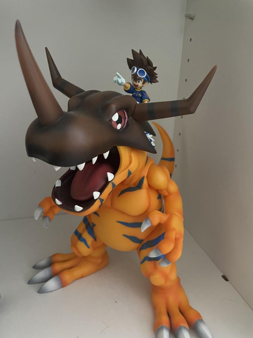 美品 GEM  グレイモン &amp; 八神太一 デジモンアドベンチャー フィギュア G.E.M.グレイモン＆八神太一 「デジモンアドベンチャー」 フィギュア