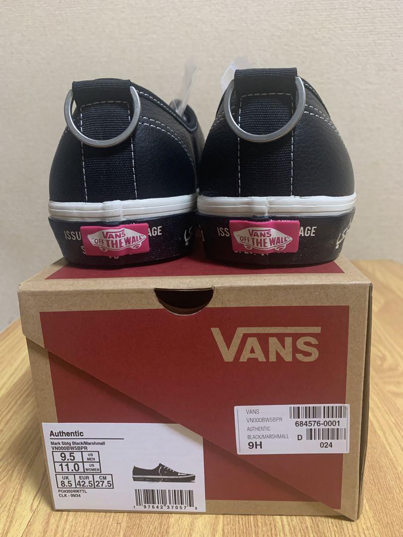 Mark SBTG × Vans Authentic Black/Mars