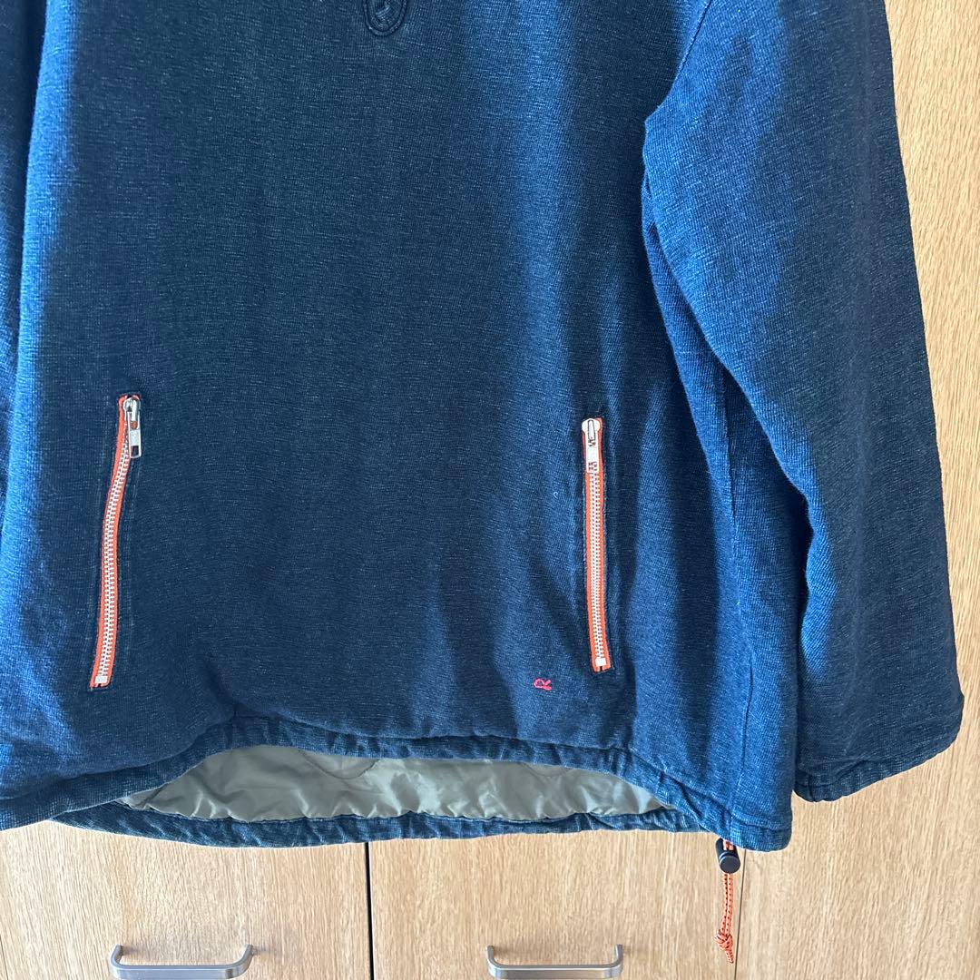 45R インディゴ リバーシブル Jプルオーバー キルティング ブルゾン 45R インディゴ リバーシブル Jプルオーバー キルティング ブルゾン